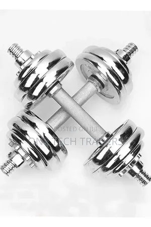 10 KGS Chrome Dumbells  Pair