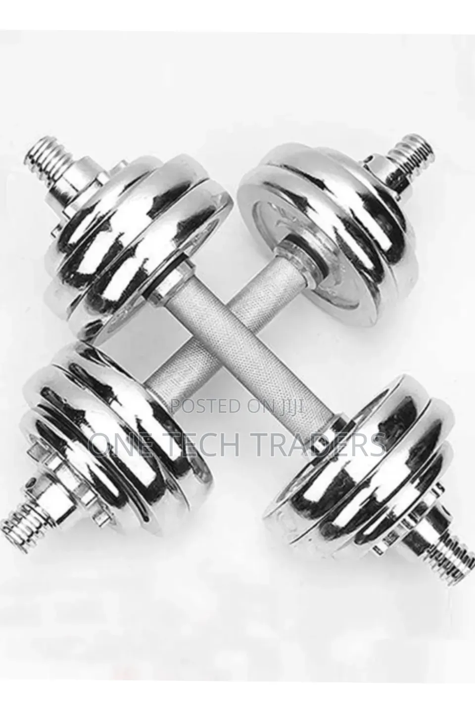 10 KGS Chrome Dumbells  Pair