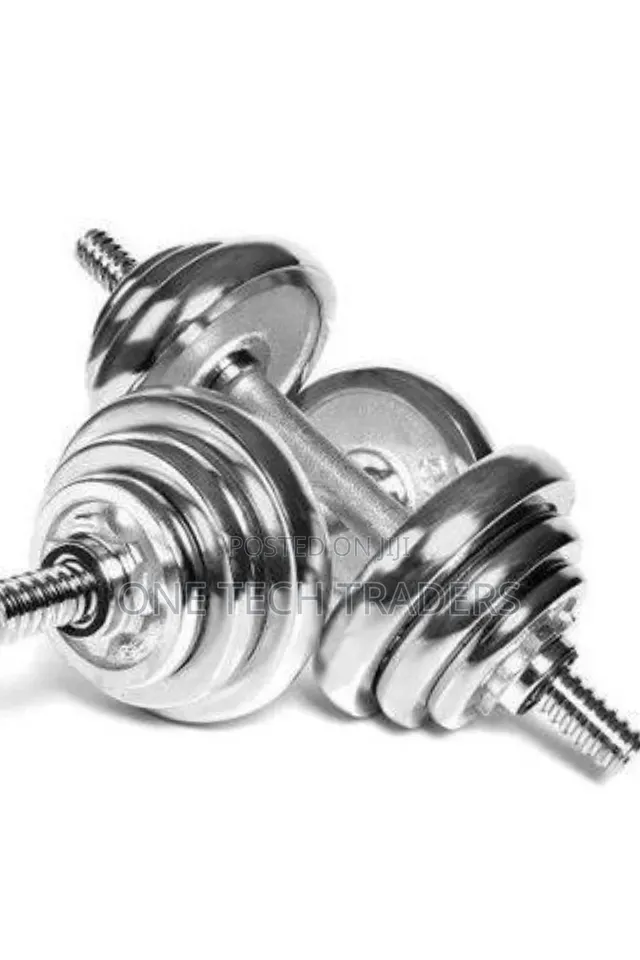 Chrome Dumbells 10 KGS Pair