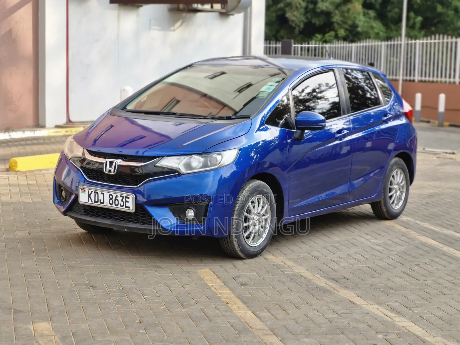 Honda Fit 2015 Blue