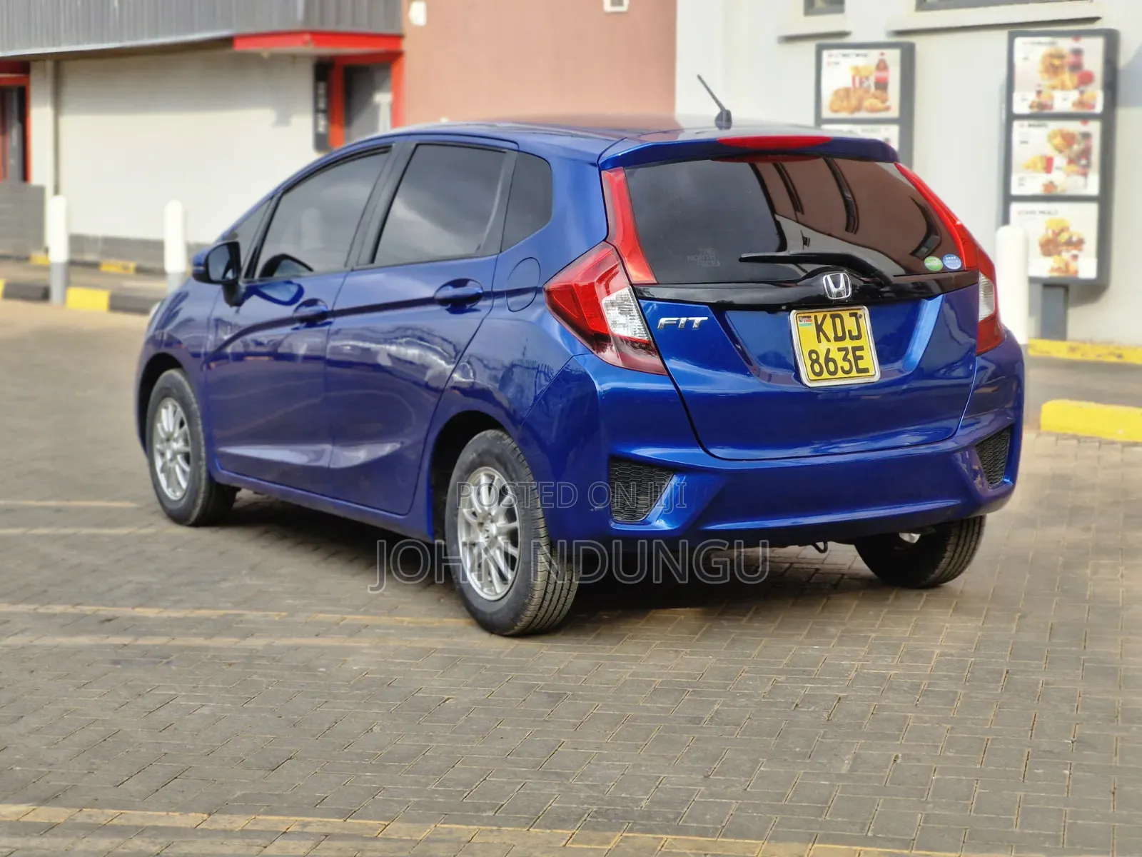 Honda Fit 2015 Blue