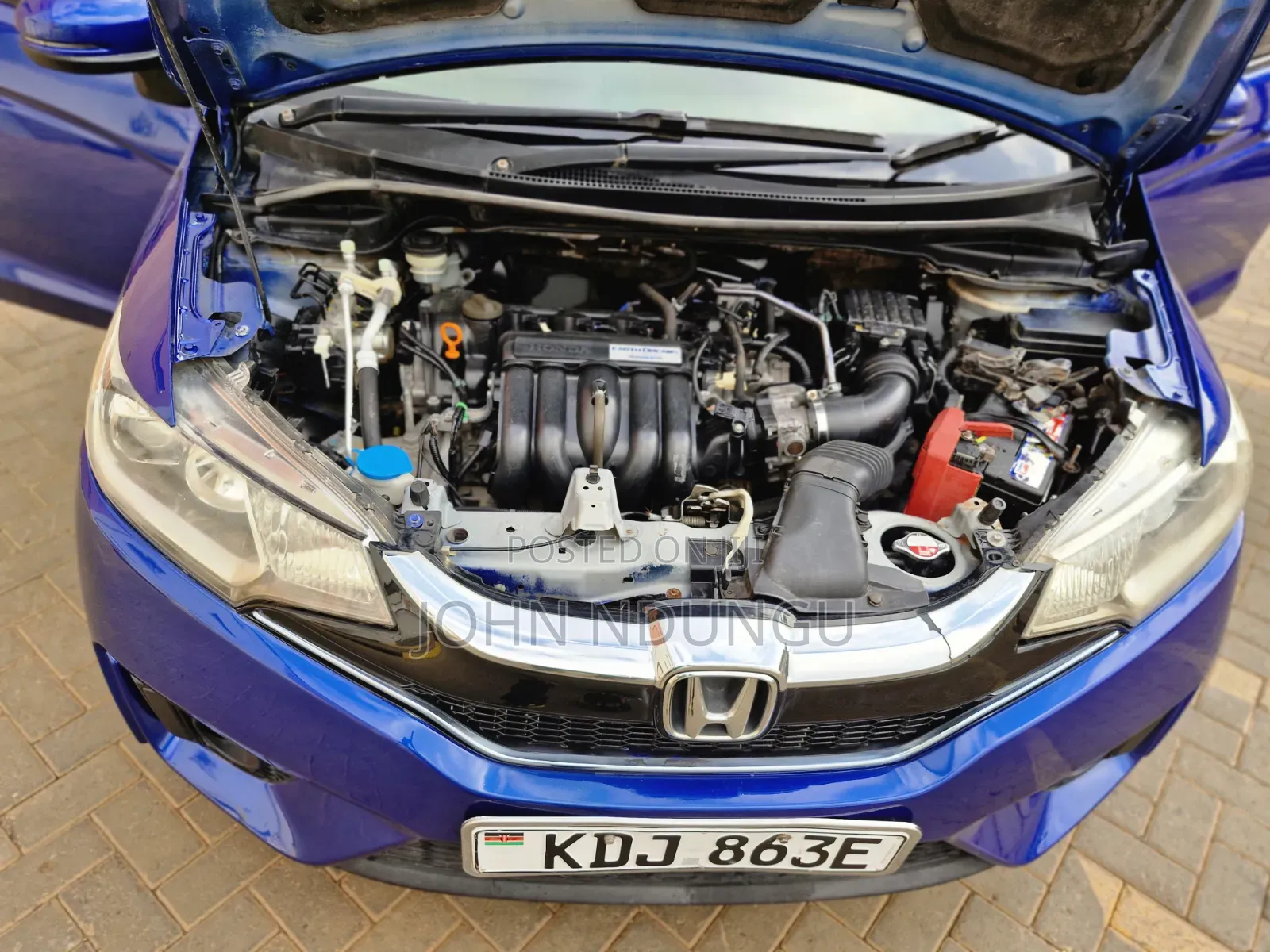 Honda Fit 2015 Blue