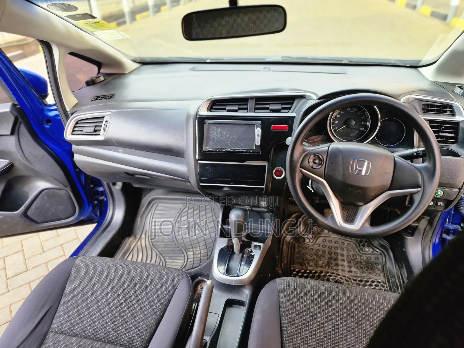 Honda Fit 2015 Blue