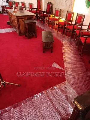 Warm, Red and Maroon, Easy to Install Wall to Wall Carpets