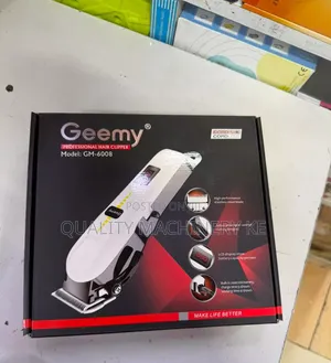 User Friendly Geemy Shaving Machine Cordless Hair Clipper
