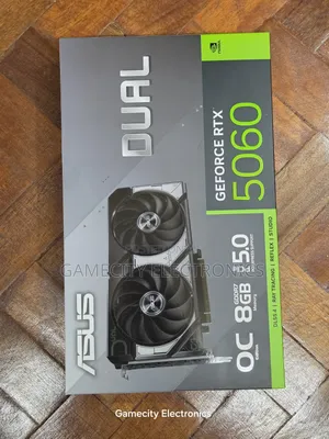 ASUS RTX 5060 8GB Graphics Card for Gaming and Video Editing