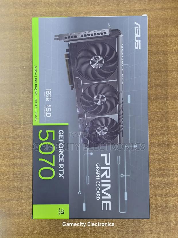 ASUS Prime RTX 5070 12GB Graphics Card for Gaming and Rendering