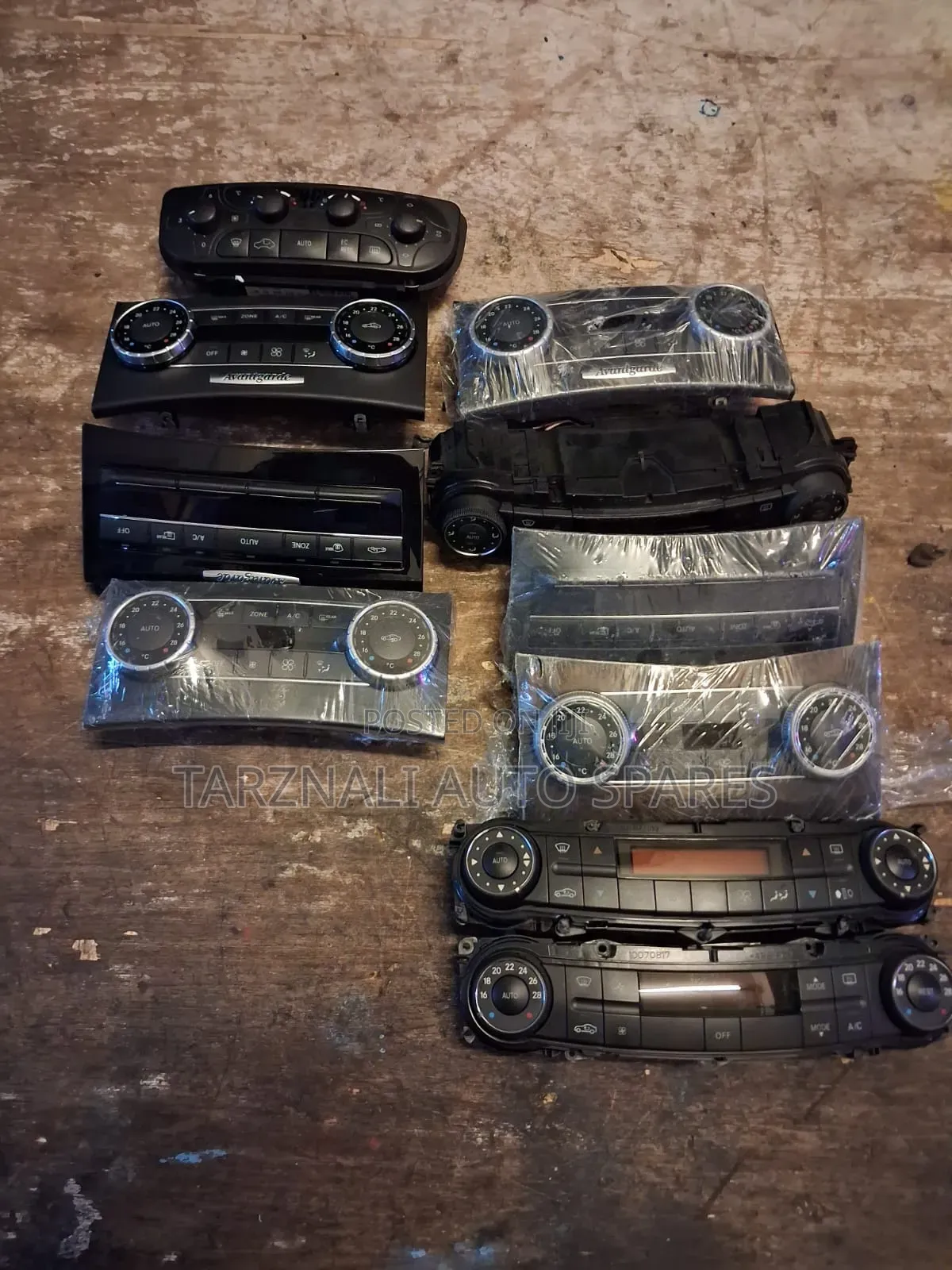 Mercedes Benz AC Controls