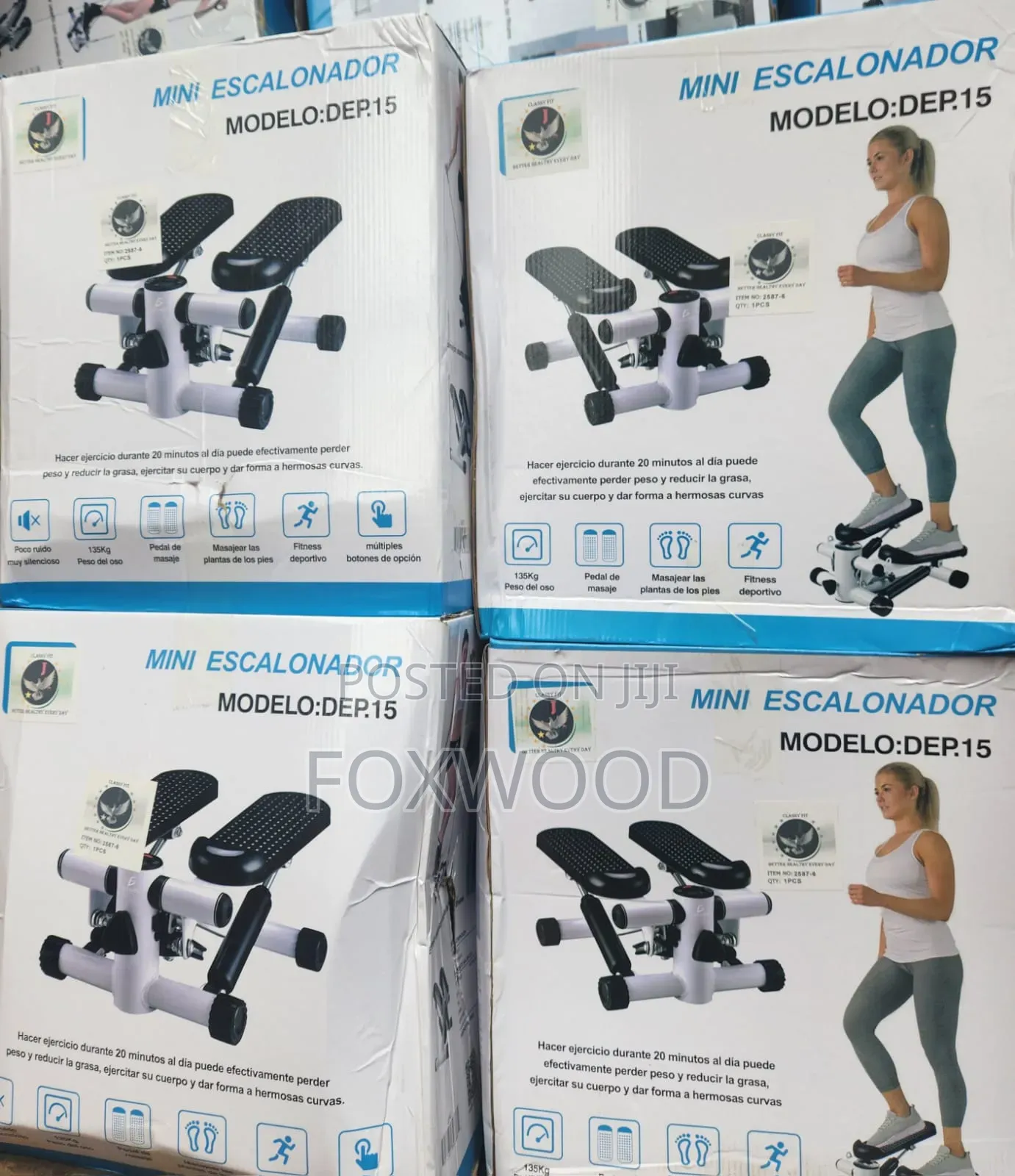 Mini Stepper With Resistance Bands Available