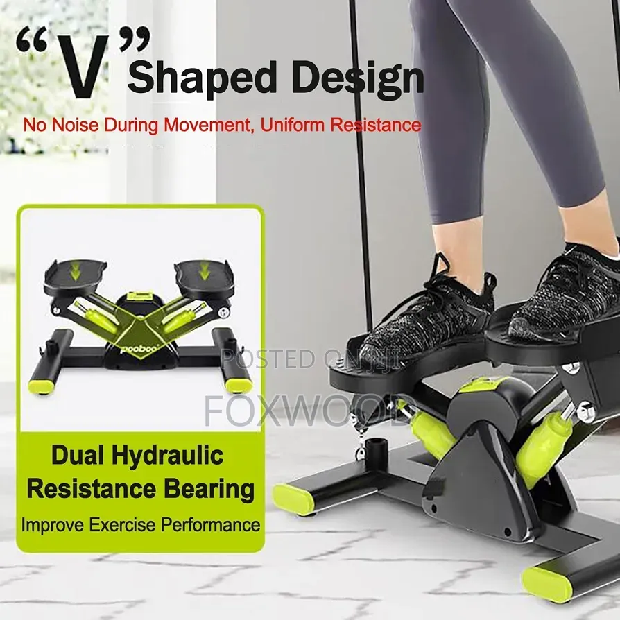 V-Shaped Mini Stair Stepper Exercise Machine