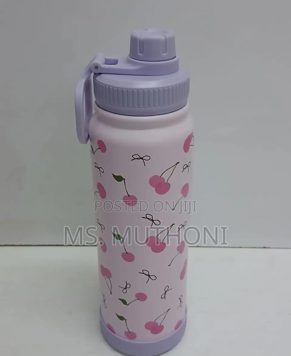 Kids Pastel-Colored Stainless Steel Vacuum-Insulated Thermal Bottles
