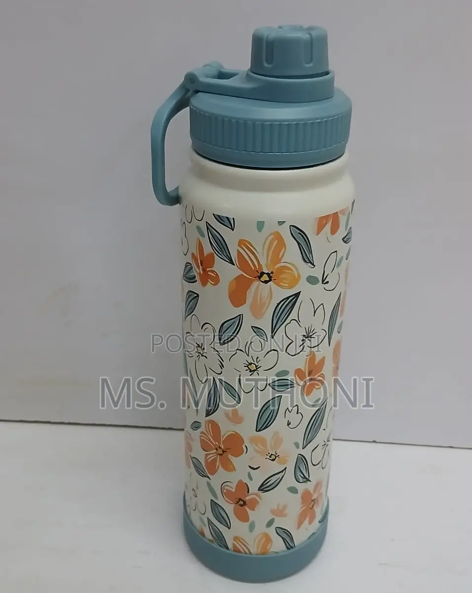 Kids Pastel-Colored Stainless Steel Vacuum-Insulated Thermal Bottles