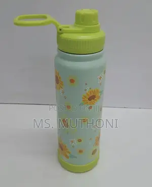 Kids Pastel-Colored Stainless Steel Vacuum-Insulated Thermal Bottles