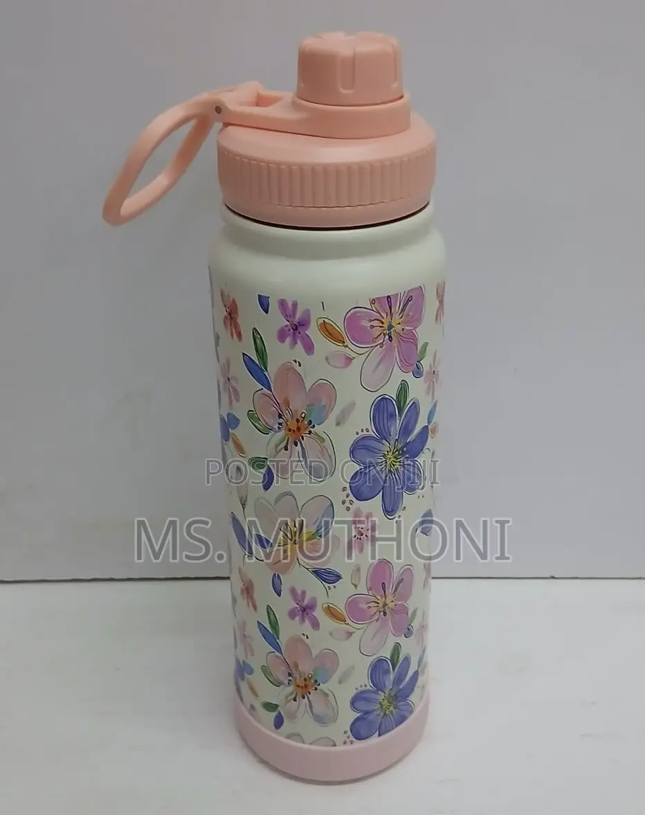 Kids Pastel-Colored Stainless Steel Vacuum-Insulated Thermal Bottles