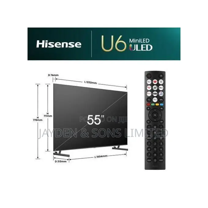 Hisense 55U6NPro 55" ULED Mini-Led 120Hz Smart TV