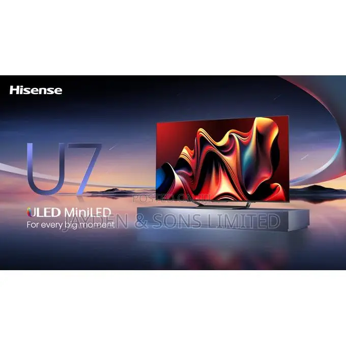 Hisense 65U7SKEN 65" Smart Mini-Led 144Hz TV