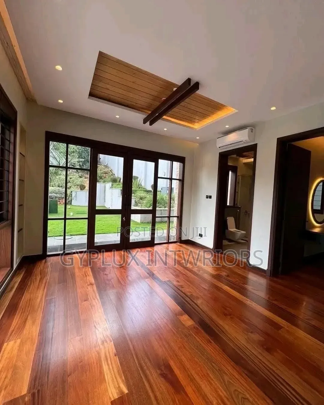 Mahogany Wood Floor