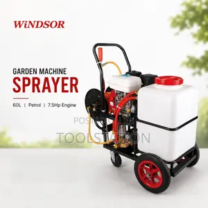 Industrial Garden Spraying Machine Gasoline 7.5hp Engine 60 Litre Tank