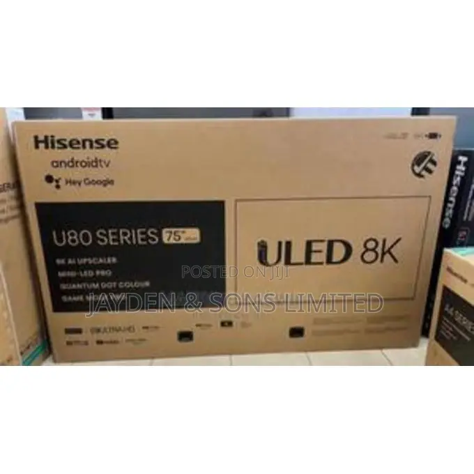 Hisense 75u7qproken 75" Smart Uled Mini-Led Uhd TV