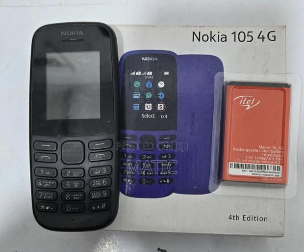 Nokia 105 4G Black