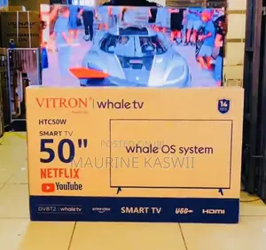 Vitron 50” Android Frameless TV