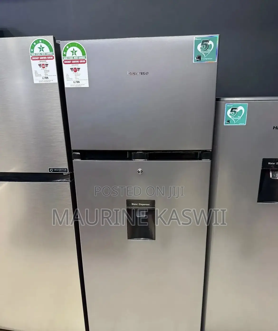 Hisense Ref205dr With Water Dispenser Double Door