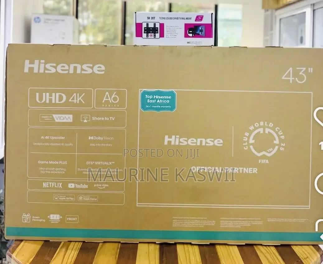 Hisense Uhd 43”-Inch -43 A6qken