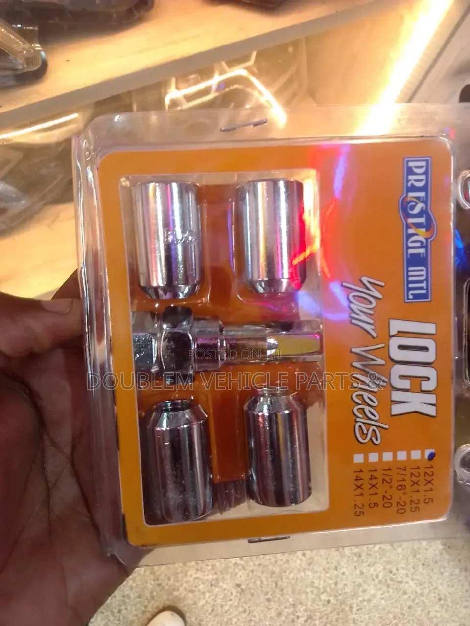 Wheel Lock Nuts Subaru 12×1.25 Fit All Subaru Models