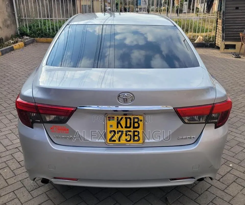 Toyota Mark X 2013 Silver
