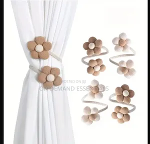 Bohemian Flower Curtain Tiebacks