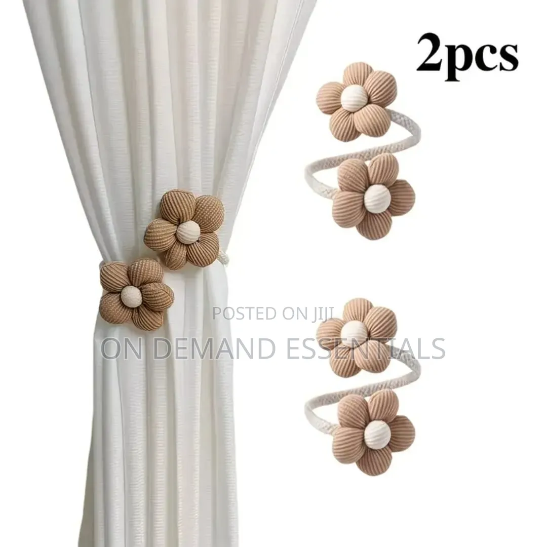 Bohemian Flower Curtain Tiebacks