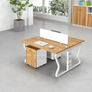 Office Workstation Two Users Modern Office Workstation Desk