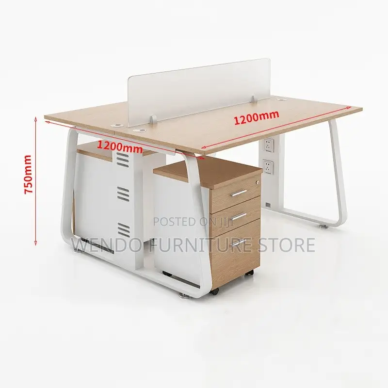 Office Workstation Two Users Modern Office Workstation Desk
