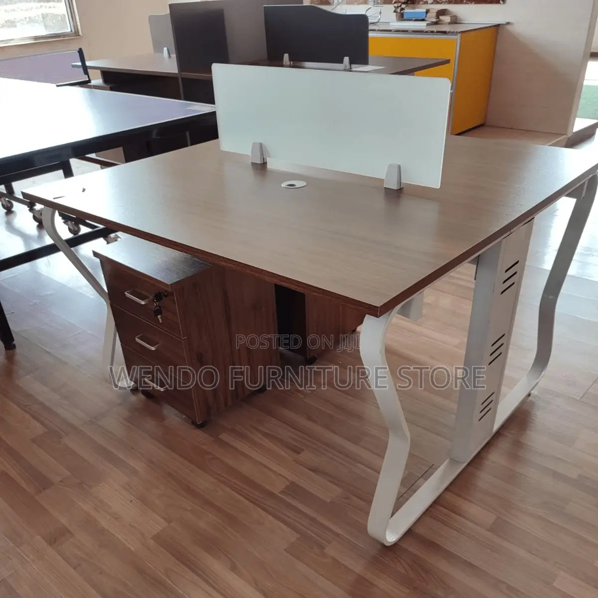 Office Workstation Two Users Modern Office Workstation Desk