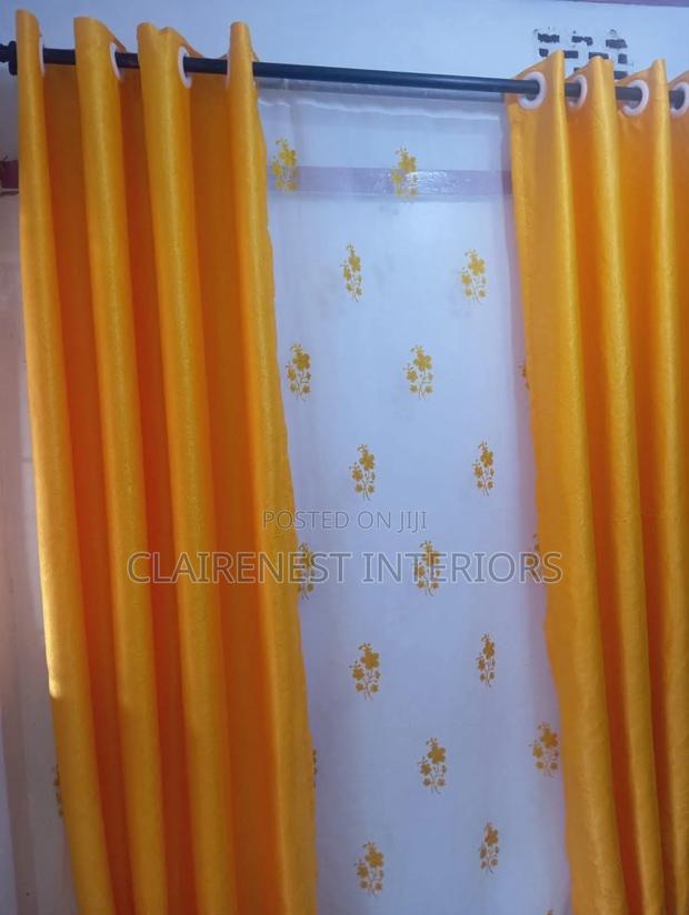 Let Beauty Flow Through Every Room With Soft Plain Window Curtains - thumbnail 2