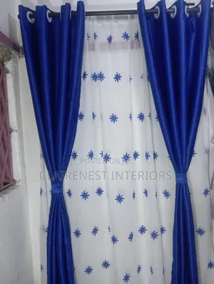 Let Your Curtains Add Character With Blue and Yellow Curtains