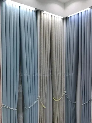 Curtains Grey and Brown With Rings