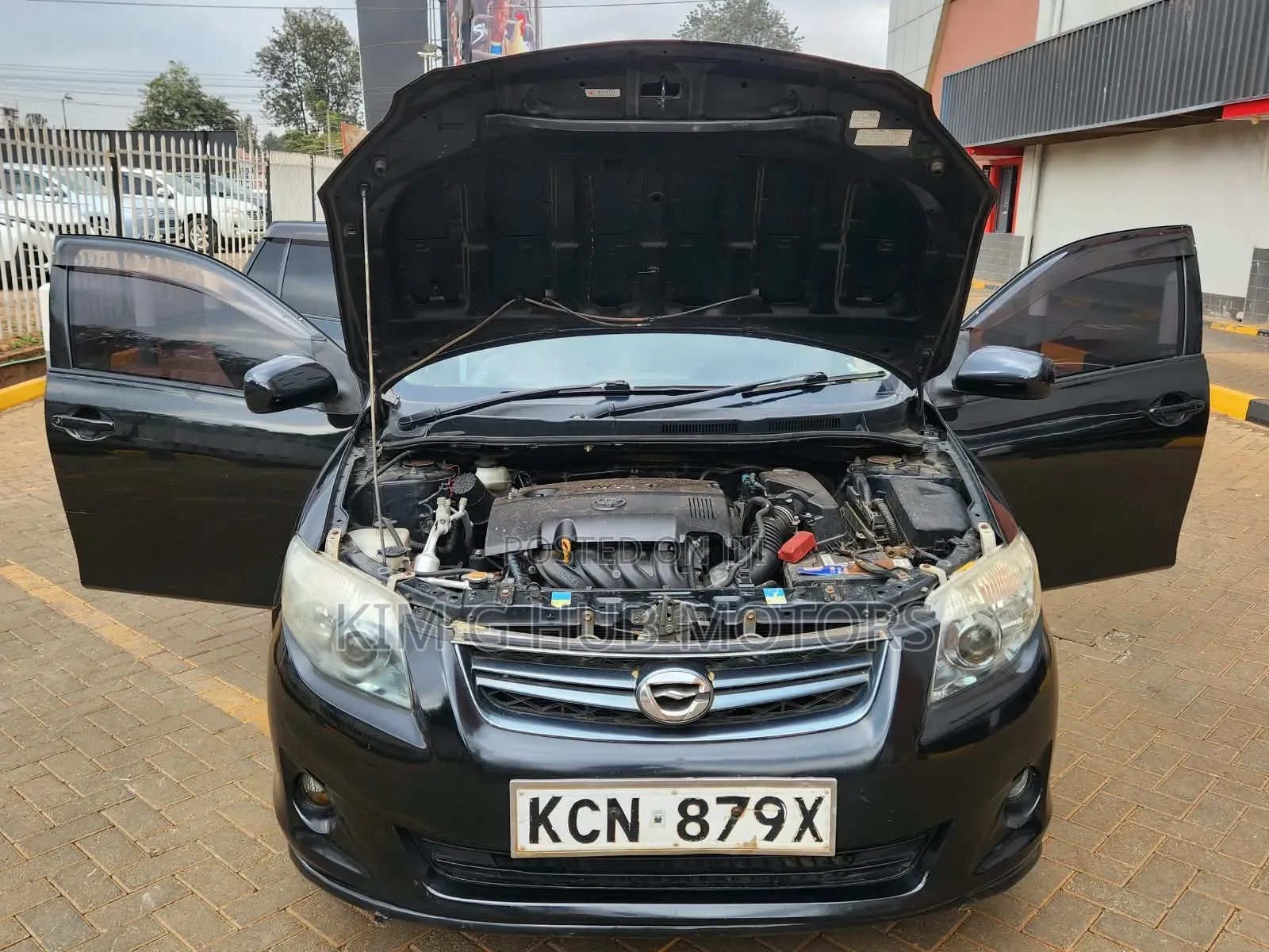 Toyota Corolla Fielder 2010 Black