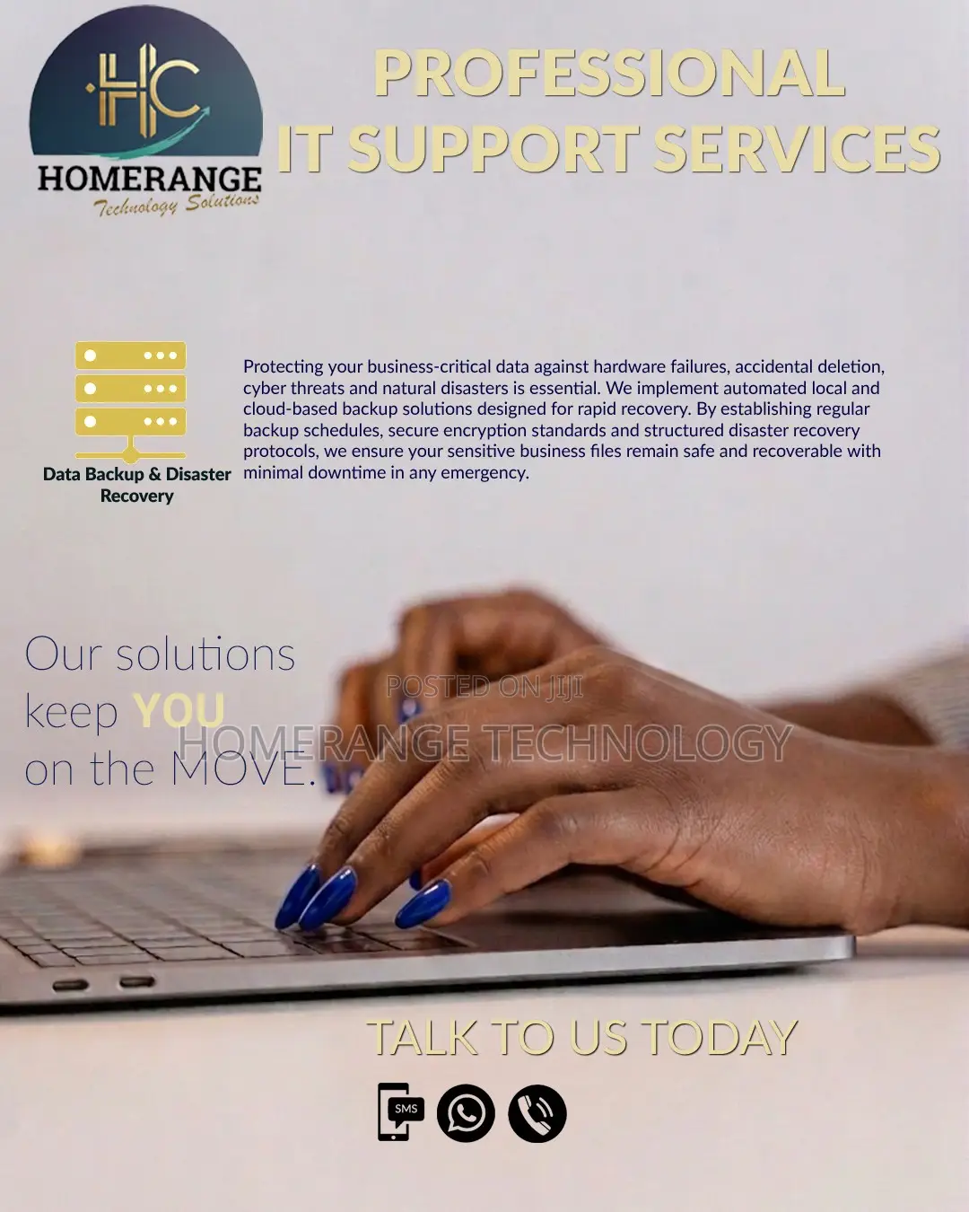 Professional IT Support Services | Data Backup and Disaster Recovery