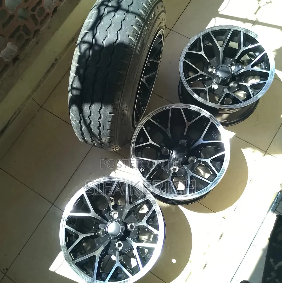 12inch Offset Rim Set 4*100