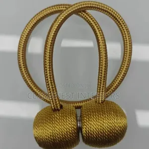 Elegant Accessories for Modern Décor Curtain Tiebacks