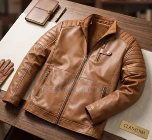 Brown Leather Mens Jackets