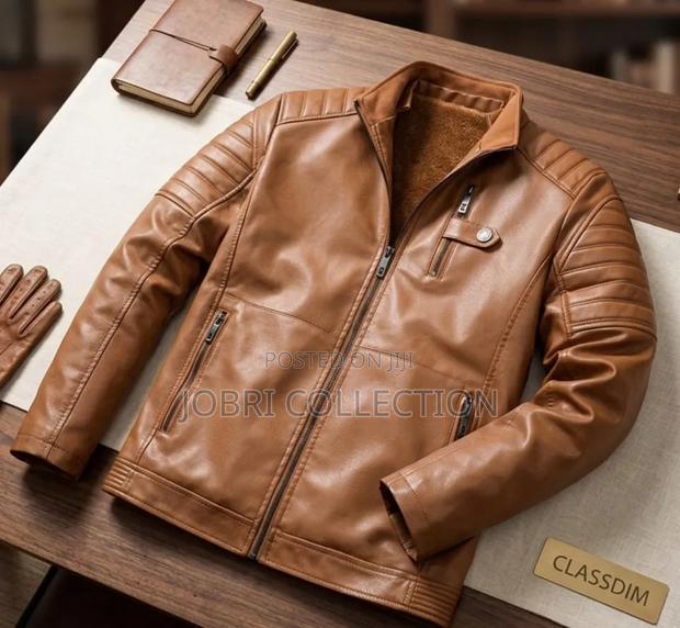 Brown Leather Mens Jackets