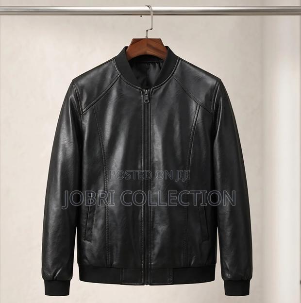 Black Leather Mens Jackets