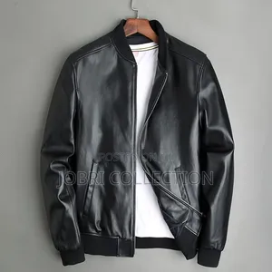 Black Leather Mens Jackets