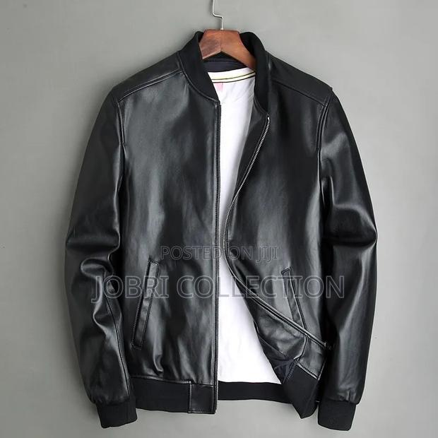 Black Leather Mens Jackets - thumbnail 2