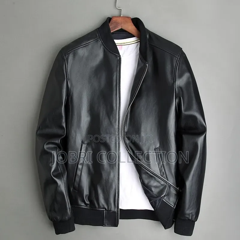 Black Leather Mens Jackets