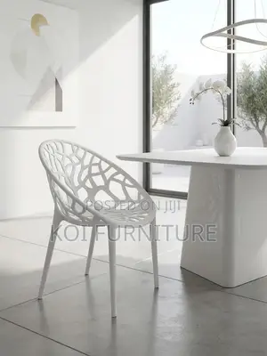 Dining Chairs; Plastic Stackable Home Dining Seat