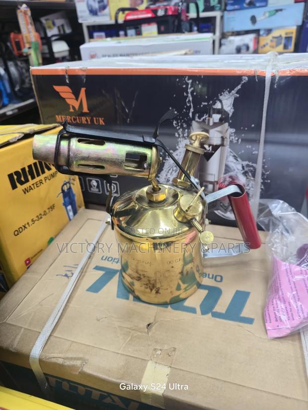 Brass Blow Lamp - thumbnail 2