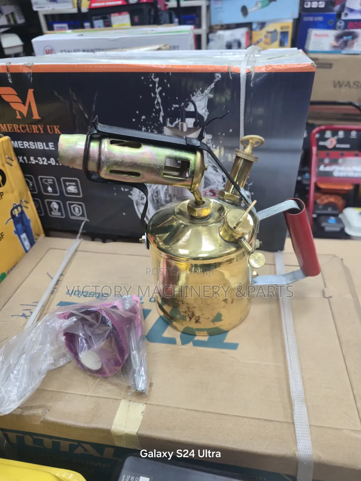 Brass Blow Lamp